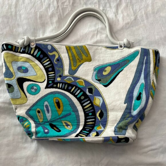 Emilio Pucci Multicolor Tote Bag - Picture 4 of 10
